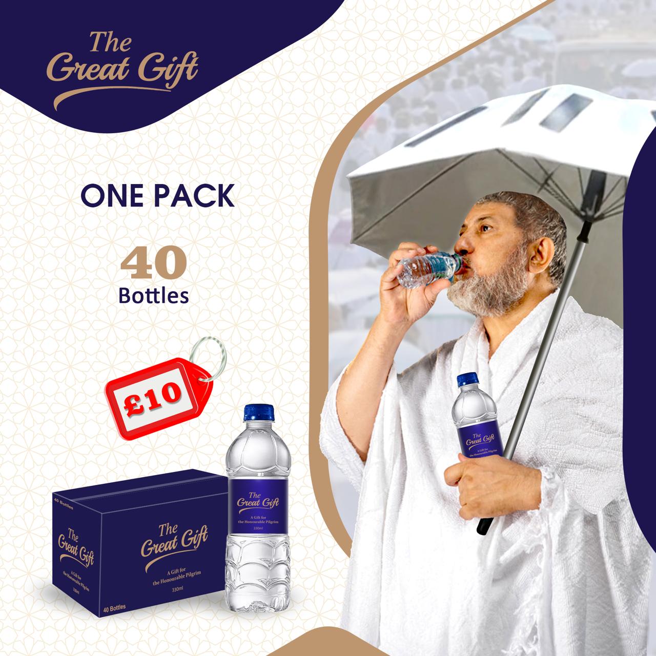 Gift Water to Pilgrims 1 Pack